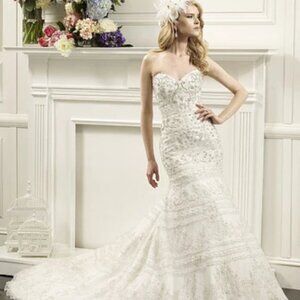 NWT Moonlight by Val Stefani Stunning Wedding Gown $2,288